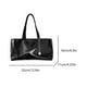 thumbnail image 4 of Bolso Cuero Patente Mujer S Pu Cu Gran Capacidad Bolsita Femenino, 4 of 9