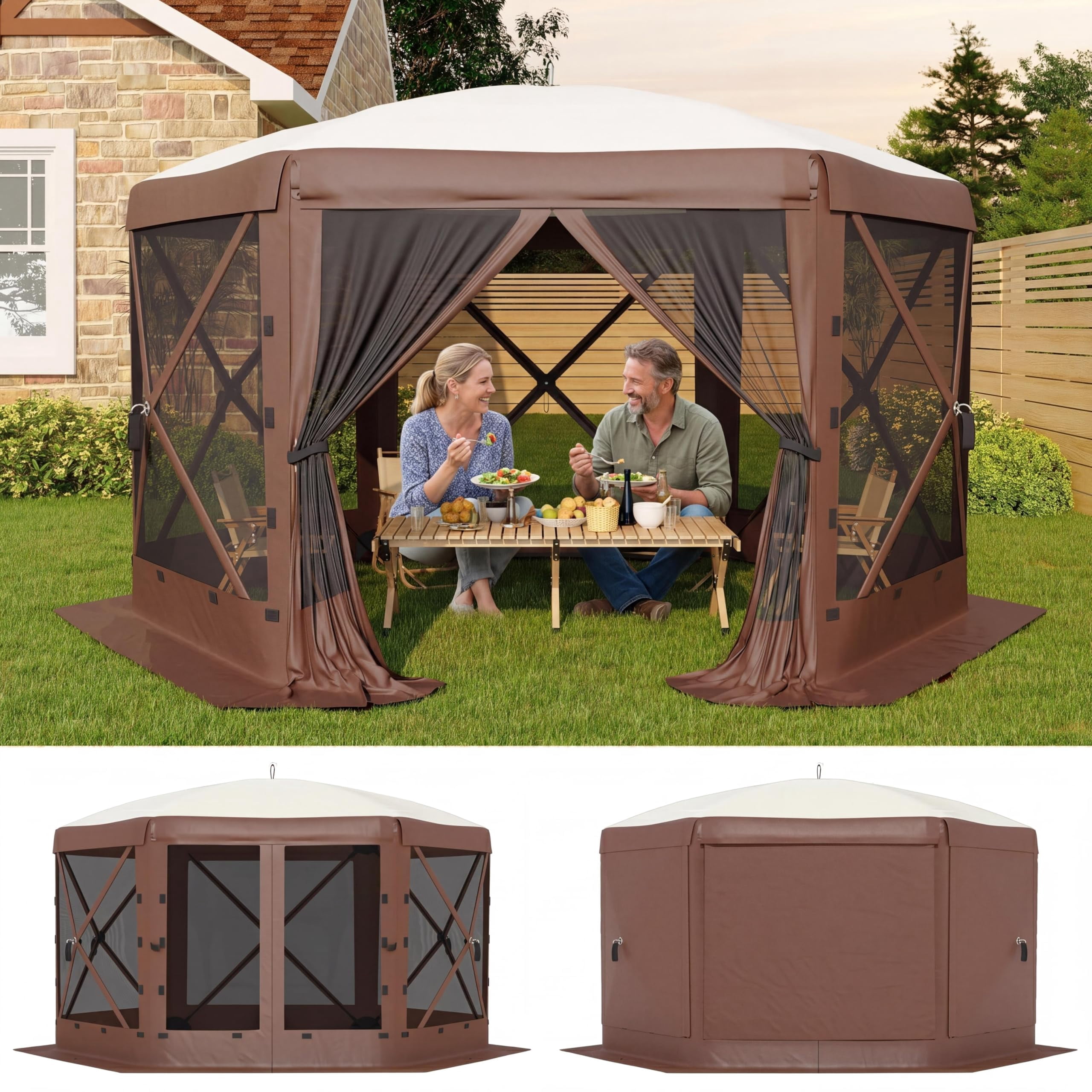 Coleman® Large Backyard Tent, 12 x 10 Back Home™ Quick Outdoor