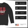 thumbnail image 6 of RED Friday Until They All Come Home Women's Long Sleeve T-shirt Remember Everyone Deployed US Military Day American Patriot, 6 of 7