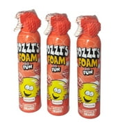 Fozzi's Bath Foam Aerosol for Kids, Outstanding Orange, Good Clean Fun, 11.04 oz (313g) each (Pack of 3)