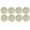 Yellow, variant on xpbceshi Daily deals Disposable Paper Plates For Dinner Waterproofs And Oil-proof Environmentally Friendly Paper Plates Thickened Round Tableware Paper Plates Fruit Plates