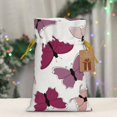 thumbnail image 6 of ZICANCN Christmas Gift Bags, Pink Butterflies Seamless Texture Reusable Fabric Drawstring Storage Bags with Drawstring, Small Size, 6 of 7