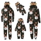 thumbnail image 1 of Conjunto de pijama navideño familiar Fiomva, pijama de alce para adultos, niños, bebés y perros., 1 of 3
