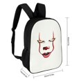 thumbnail image 2 of Pennywise Backpack Casual Daypack School Bag Backpack Satchel Rucksack Shoulder, 2 of 5
