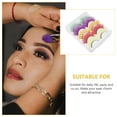 thumbnail image 5 of LEORX Eyelashes Assorted Color 5 Pairs Simulated, 5 of 8