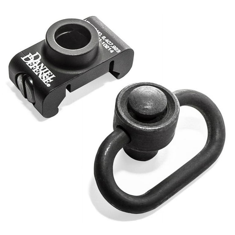 Rail Mount Troy Industries 360-Degree Push Button QD Swivel Mount