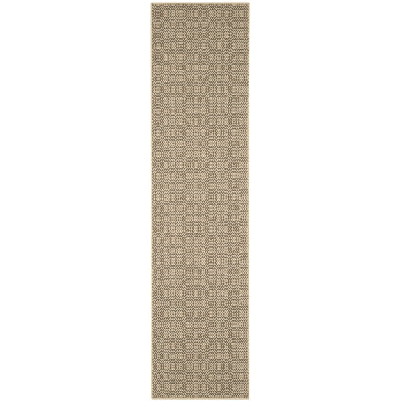 SAFAVIEH Palm Beach PAB512A Natural / Black Rug