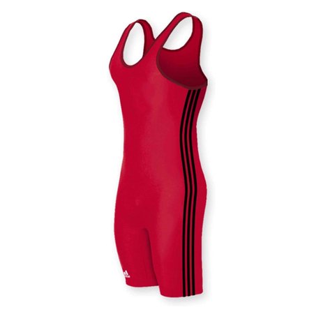 UPC: 0818423015446 | Adidas Men s 3 Side Stripes  XL  Red/Black