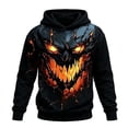 thumbnail image 3 of Shinyii Boys Hoodie Halloween Holiday Party Pullover Hooded Sweatshirt, Black, Sizes 4-14, 3 of 3