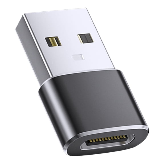 USB to USB C Converter Data Transfer Fast Charging Adapter Cellphone USB Male to Type-C Female Adapter for 15 14 13