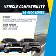 thumbnail image 2 of Bilstein Set of Front and Rear B6 4600 Series Shocks Compatible with 2001-2010 Silverado / Sierra 2500/3500 HD with 0" Lift, 2 of 7