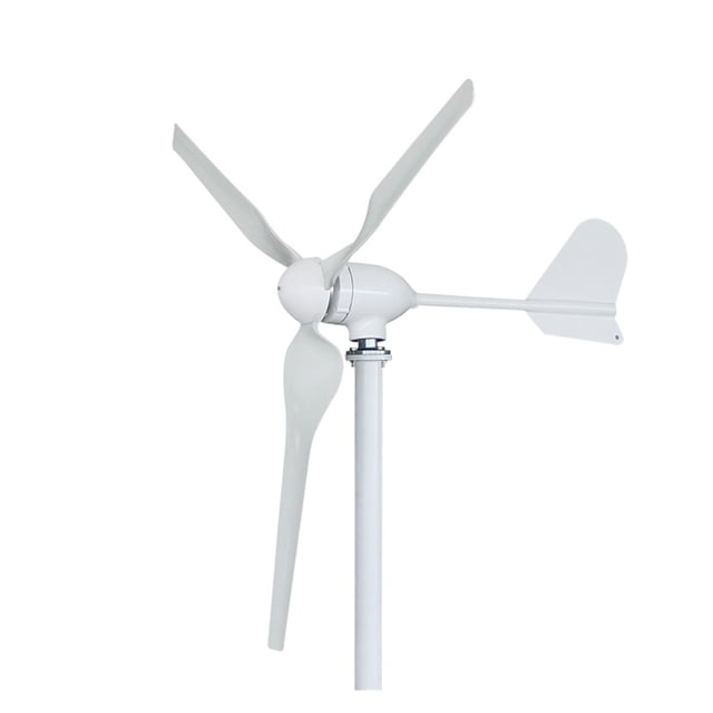 Wind Turbine Generator Low Wind Speed 2000W Horizontal Wind Turbine Generator 12V 24V 48V Windmill With MPPT Charger Controller ,Easy to Install