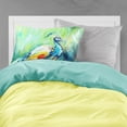 thumbnail image 2 of Carolines Treasures MW1160PILLOWCASE Proud Peacock Green Fabric Standard Pillowcase Standard multicolor, 2 of 2