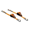 thumbnail image 4 of Gorilla 2 Pk 1" X 16' Self Locking Retractabe Ratchet Strap W/ Orange Gorilla Grip Handle W/ Cap Locks (Orange Webbing), 4 of 12
