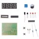 thumbnail image 1 of Kit de reloj para hacer uno mismo, kit de reloj digital, kit de reloj electrónico digital de 4 dígitos, juego de reloj digital creado para el futuro, 1 of 9