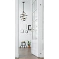 thumbnail image 5 of -5 Light Chandelier-30 Inches Wide By 20.75 Inches High Maxim Lighting 28677Pnbk, 5 of 6