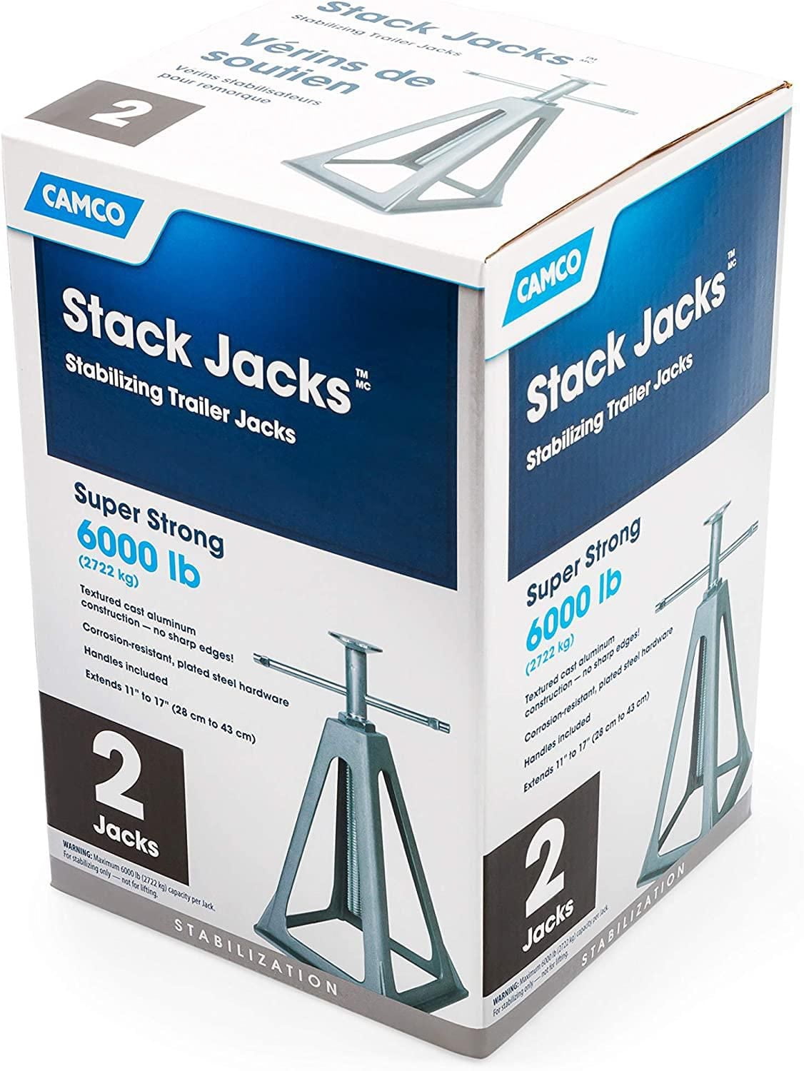 Camco Stabilizing Trailer Jack Stands