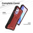 thumbnail image 5 of ExoGuard For OnePlus 9 Case, Phone Case with Screen Protector and Kickstand (Red), 5 of 7