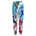 thumbnail image 3 of Power Rangers Women's Jogger Track Pants Print Drawstring Lounge Sweatpants Casual Trousers for Yoga, Workout 2XL, 3 of 7