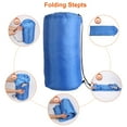 thumbnail image 3 of Moclever Camping Sleeping Bags for Adults, Cold Weather & Warm 32-50℉ for Spring Autumn Winter, Blue, 3 of 9