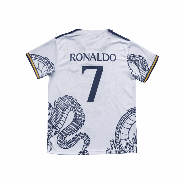Camiseta de fútbol para fanáticos de C Ronaldo, ropa deportiva con patrón de dragón, traje de entrenamiento de fútbol, 24/250612-CL2