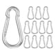 thumbnail image 1 of Uxcell 12-Pack Ganchos de Resorte, M8 Acero Inoxidable 3.16 Pulgadas Ganchos de Enlace Rápido para Clip de Llaveros, 1 of 1