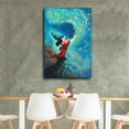 thumbnail image 3 of Cartoon Mickeys Fantasias Wall Art Poster Scroll Canvas Painting Picture Living Room Decor Home 12x18inch(30x45cm), 3 of 6