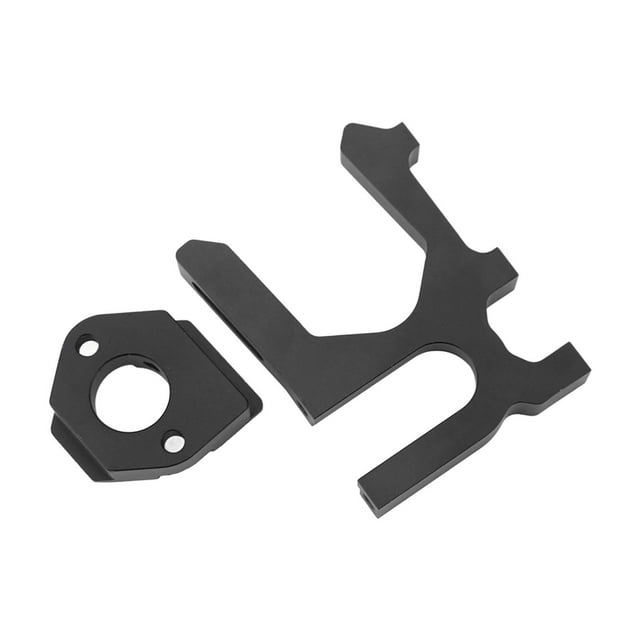 Support de Moteur RC, Installation Facile Base de Support de Moteur RC Usinage CNC Couleur Anodisée Dure Stable pour Voitures RC Noir, Rouge