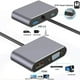 thumbnail image 3 of Adaptador USB C Hub 4 en 1: VGA + HDMI + USB 3.0 + USB-C PD 4, 3 of 4