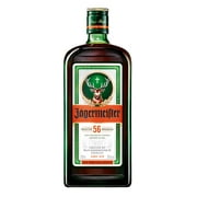 Jagermeister Herbal Flavor Cold Macerated Essence Liquor, 1 Count, 750ml 35% ABV, Glass Bottle, New