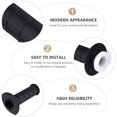 Motorcycle Without Rider Commercial Mobutofu Goohochy Motorcycle Handle Grip Black Soft Rubber for Motobike ...