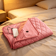 thumbnail image 3 of HIBIBUD 2026 New Fleece Throw Blanket Heated Blanket Soft 5V Electric Usb Blanket Machine Washable for Home Travel Office 29.5X47.2In Snuggie Heated Blanket with 120Cm Extension Line Soft Snuggle, 3 of 7