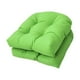thumbnail image 3 of Cojín de mimbre para asiento de patio, para interior y exterior, cojines profundos para silla de comedor, 19" x Verde, 3 of 9