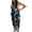 Dark Blue, variant on IMISSILLEB Long Jumpsuit For Women Fashion Print Sleeveless Spaghetti Strap Baggy Romper Pants Overalls with Pockets