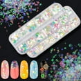 thumbnail image 2 of Milue Nail Art Studs 3D Nail Art Decorations Seashell Piece Nail Art Studs Nail Pearl, 2 of 15