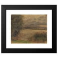 thumbnail image 2 of Paul Weber 24x20 Black Modern Framed Museum Art Print Titled - View of the Chiemsee (Study) (Approx. 1880-90), 2 of 5