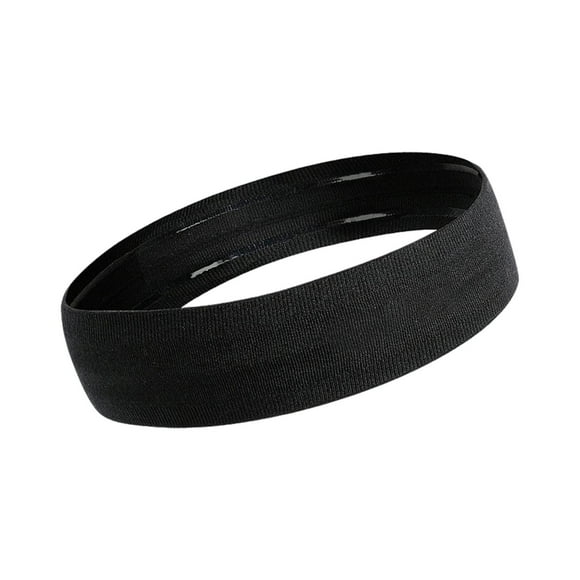 de cabeza para el cabello accesorios transpirables Regalo Slip Band Sweat Band para fútbol Fútbol Entrenamiento para adultos Fitness Negro