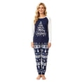 thumbnail image 3 of Stralyhd Christmas Pajamas Family Matching Set Funny Christmas Graphic Crewneck Long Sleeve Tops and Pants Matching Outfits for Holiday, 3 of 7