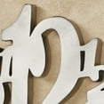 thumbnail image 4 of Gallimaufry Wall Clock Nickel 12.5” x 1.5” x 16”, 4 of 4