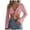 Pink, variant on Summer Tops for Women Work Shirt Women Tee Shirts Loose Fit Workout Shirt Layering Tees for Long Sleeve T Casual Summer Womens Solid Tees Stretch Light Long Sleeve Loose T White M