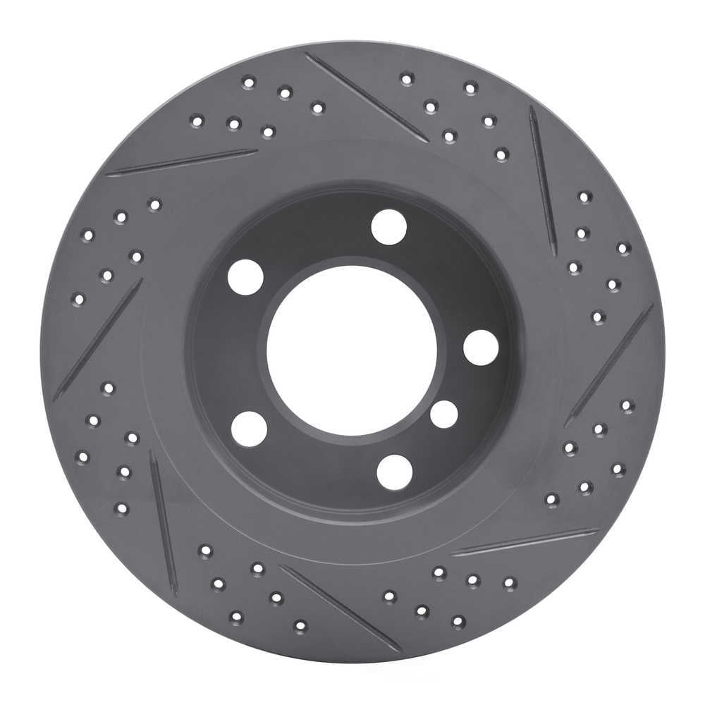 Dynamic Friction Company 830-32010L DFC Geoperformance Rotor - Drilled and Slotted