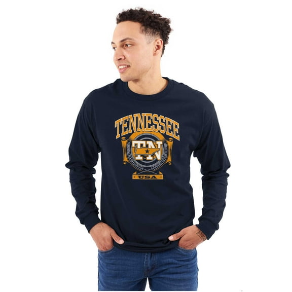 Tennessee TN Pride Southern Hometown Long Sleeve TShirt Men Women Brisco Brands S