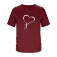 thumbnail image 3 of Tops para hombre, blusas y camisas de manga corta con cuello redondo para hombre, camisetas casuales con estampado de moda para hombre, blusa de manga corta, blusa de poliéster para hombre., 3 of 4