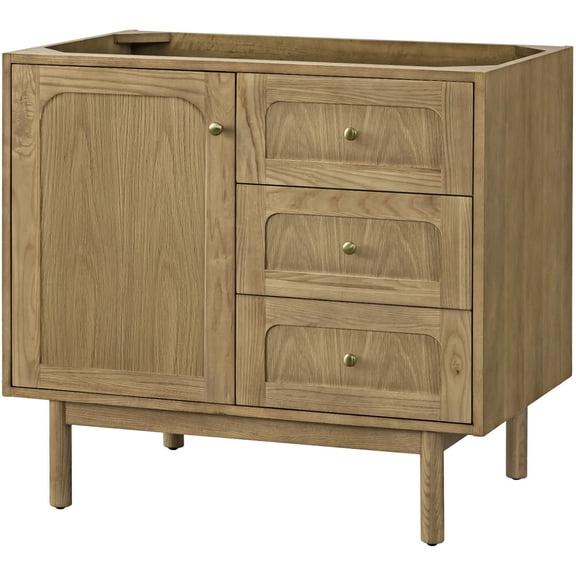 James Martin Vanities 545-V36 Laurent 36" Free Standing Single Basin Poplar Wood Vanity