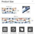 thumbnail image 3 of Yayeee Faucet Mat for Kitchen Sink 14.7" Diatomite Long Splash Guard Pad, Orange Hand Drawn Sailboats, 3 of 7