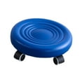 thumbnail image 2 of yotijay Low Height Rolling Stool with Wheels Low Roller Seat for Home Office Bedroom Blue, 2 of 9