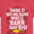 thumbnail image 3 of Dr. Seuss - No One Is Youer Than You - Toddler And Youth Short Sleeve Graphic T-Shirt, 3 of 6