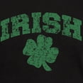 thumbnail image 3 of CafePress - Worn Irish Shamrock Dark T Shirt - Men's Classic Graphic Cotton T-Shirt, 3 of 4