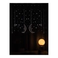 thumbnail image 6 of MANGATA CASA Kids Star Blackout Curtains Grommet Thermal 2 Panels for Bed Room,Cutout Galaxy Window Curtain Darkening Drapes for Nursery Living Room(Dark Gray 52x84in), 6 of 6