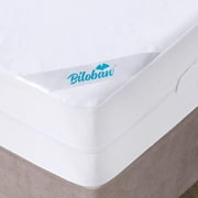 Biloban Zippered Mattress Protector Cover Twin XL Size, Box Spring Encasement Fits 4''-5'' Depth